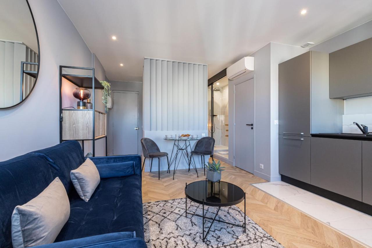 SMARTBNB - Dernier etage Ascenseur - 1 min Plage et Zone Pietonne Nizza Exterior foto