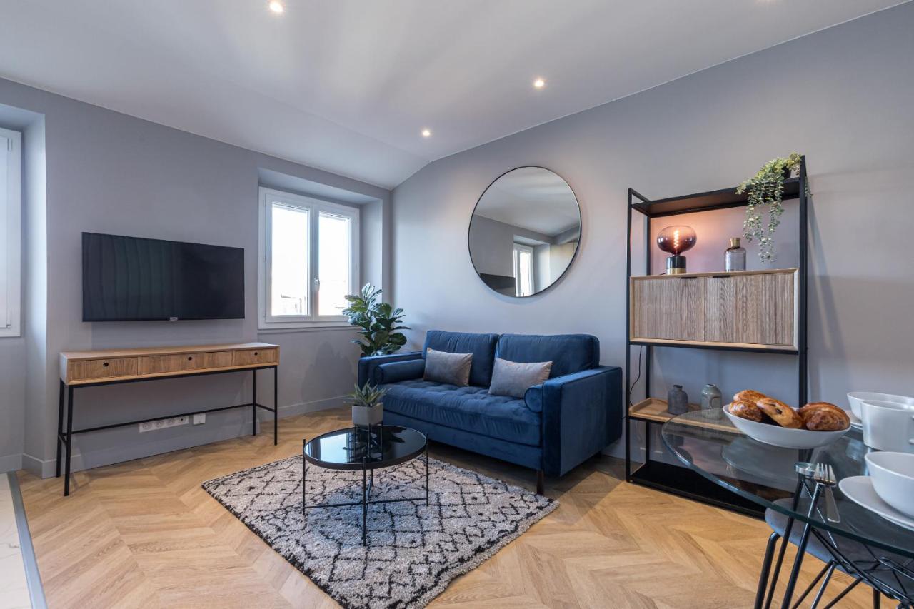 SMARTBNB - Dernier etage Ascenseur - 1 min Plage et Zone Pietonne Nizza Exterior foto
