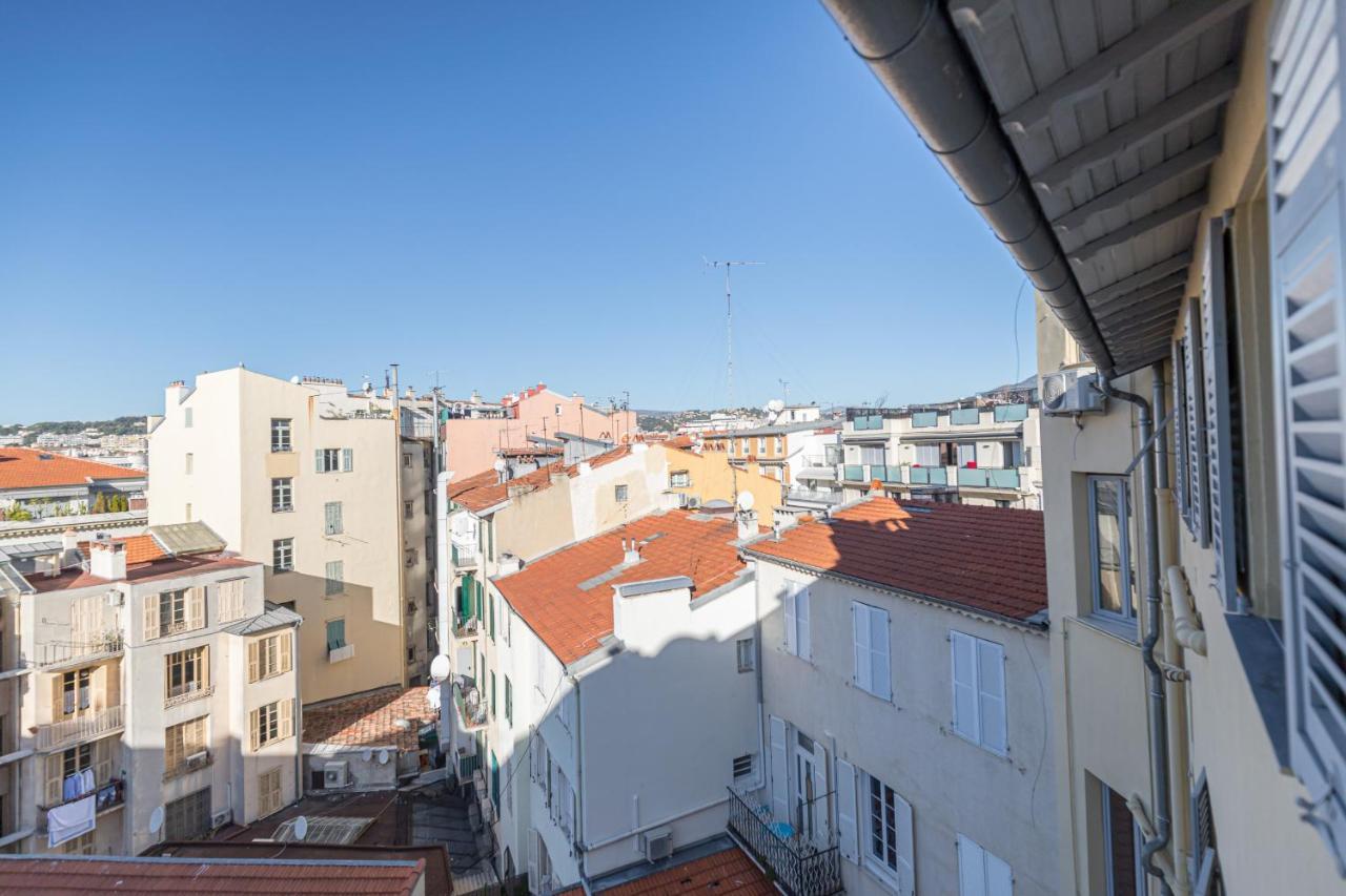 SMARTBNB - Dernier etage Ascenseur - 1 min Plage et Zone Pietonne Nizza Exterior foto
