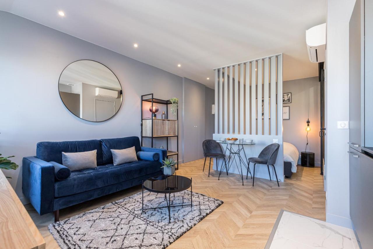 SMARTBNB - Dernier etage Ascenseur - 1 min Plage et Zone Pietonne Nizza Exterior foto