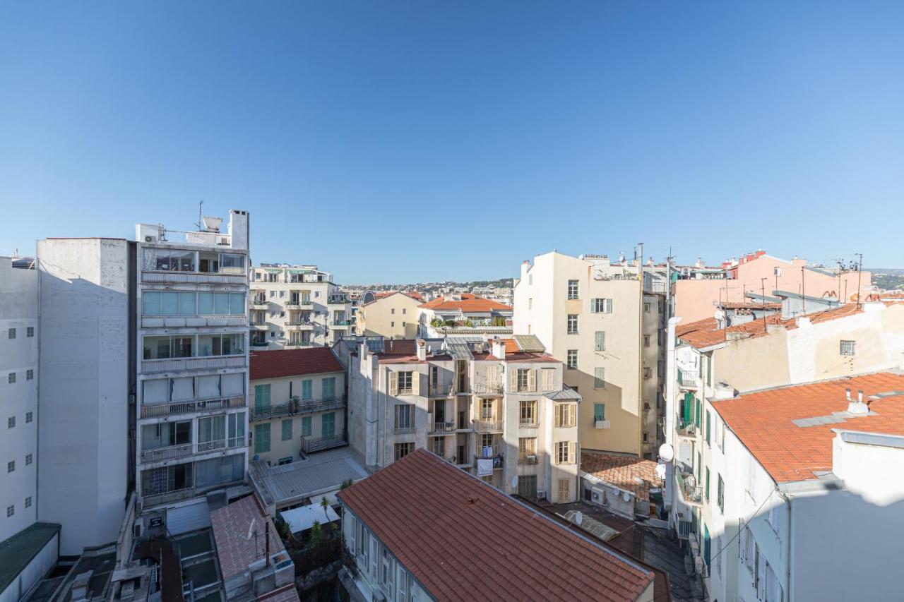 SMARTBNB - Dernier etage Ascenseur - 1 min Plage et Zone Pietonne Nizza Exterior foto