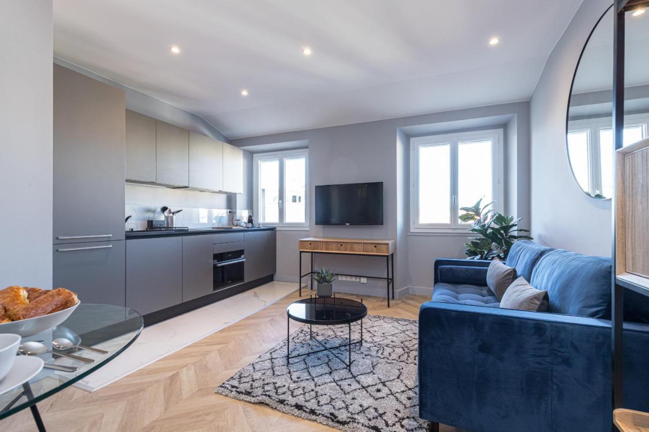 SMARTBNB - Dernier etage Ascenseur - 1 min Plage et Zone Pietonne Nizza Exterior foto